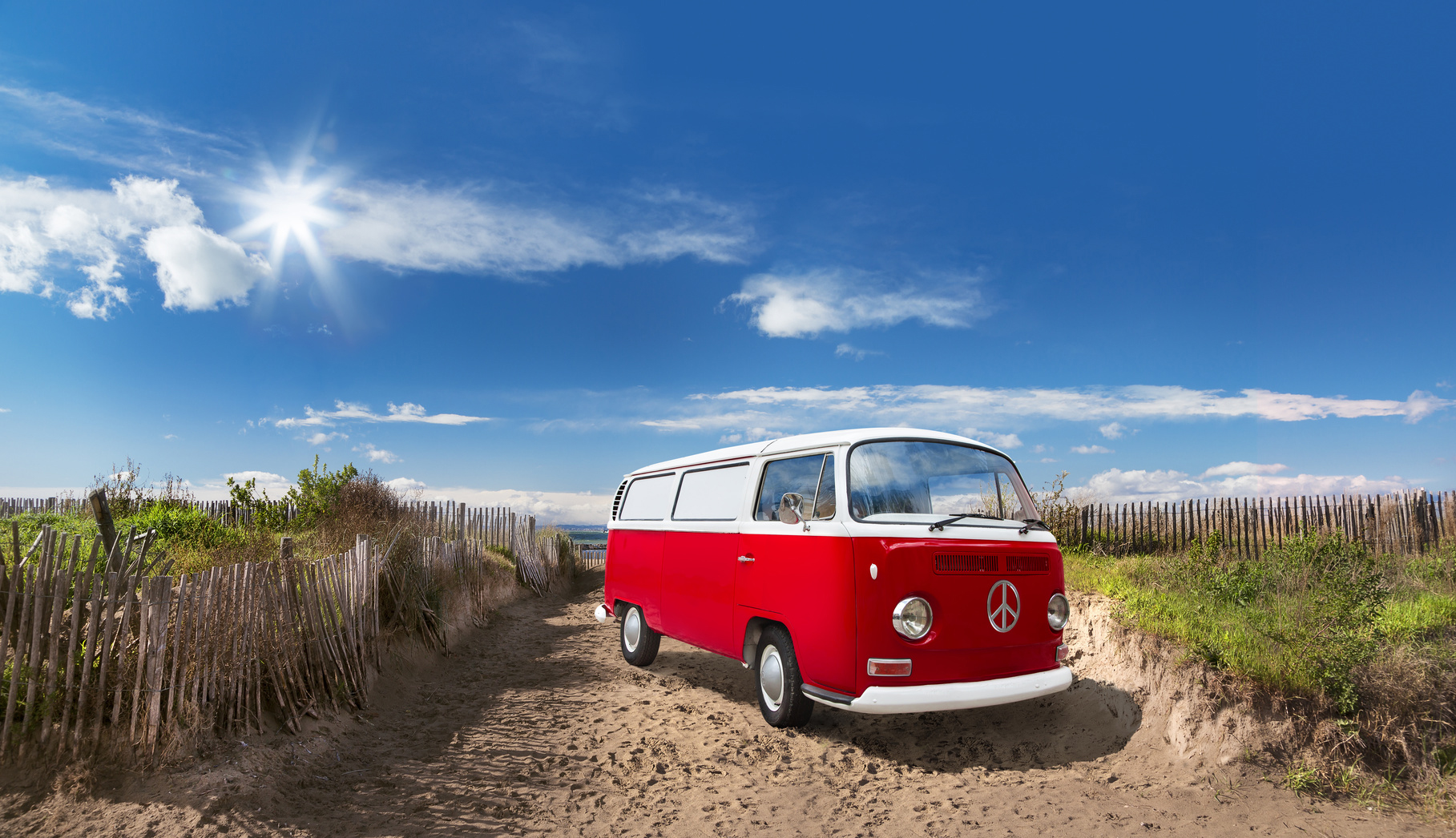 Car on Beach