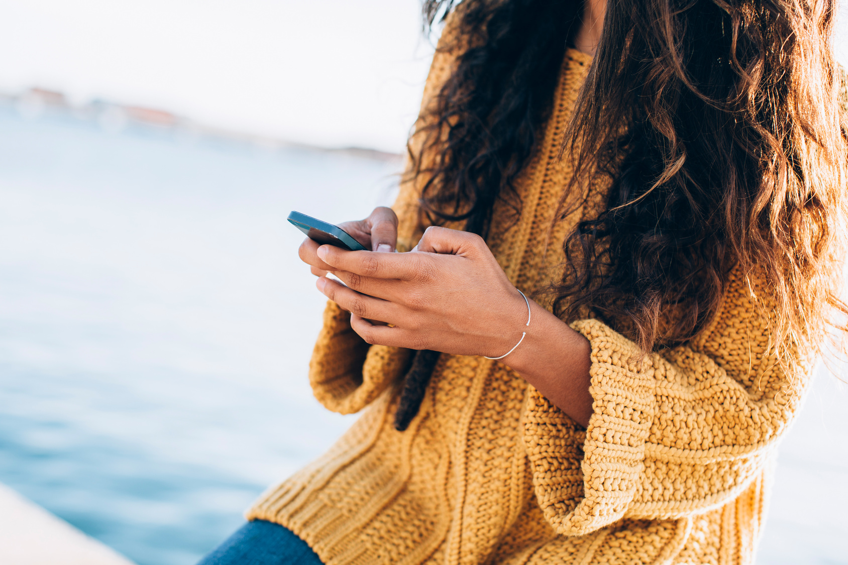 Girl texting