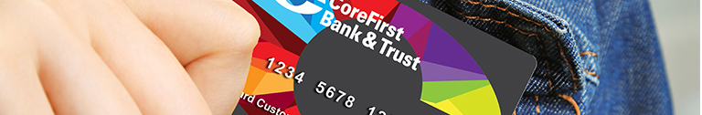 CoreCard in a jacket pocket